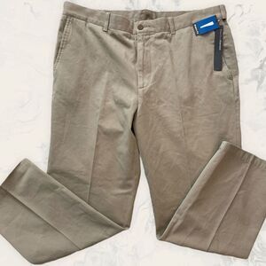 Perry Ellis Portfolio Modern Fit  Chino Pants - Size 38 - Color Tan